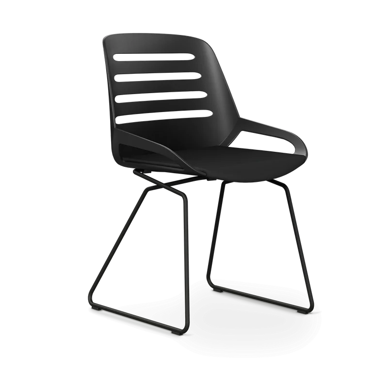 Aeris Numo Comfort Kufengestell Kunstleder Mediflex schwarz