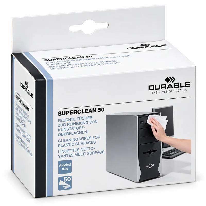 Durable SUPERCLEAN Reinigungstücher 50 Stück