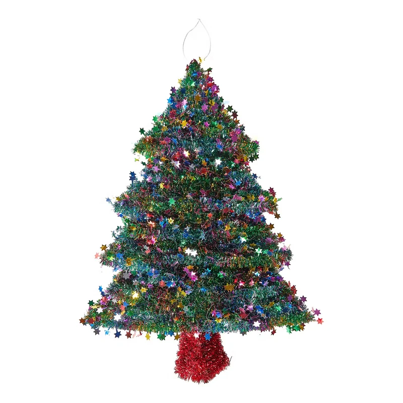 X-MAS Tinsel-Baum Pailletten
