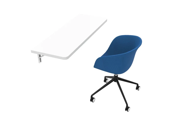Tisch & Lounge Chair für Classic-Line M2