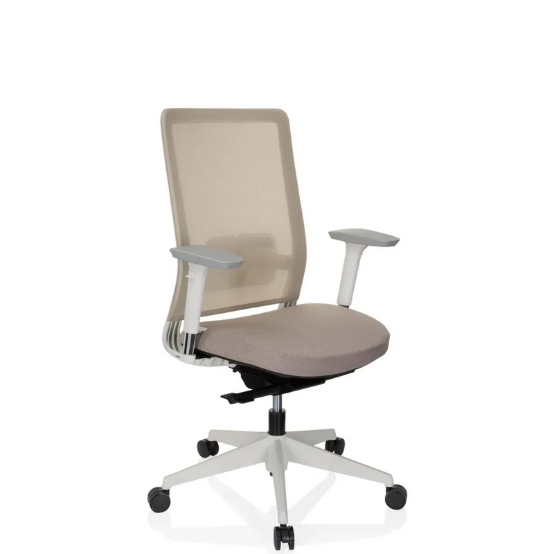 PURE WHITE - Profi Bürostuhl