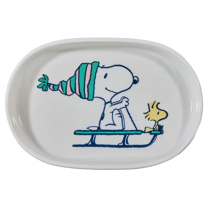 PEANUTS Schmuckteller Snoopy Schlitten