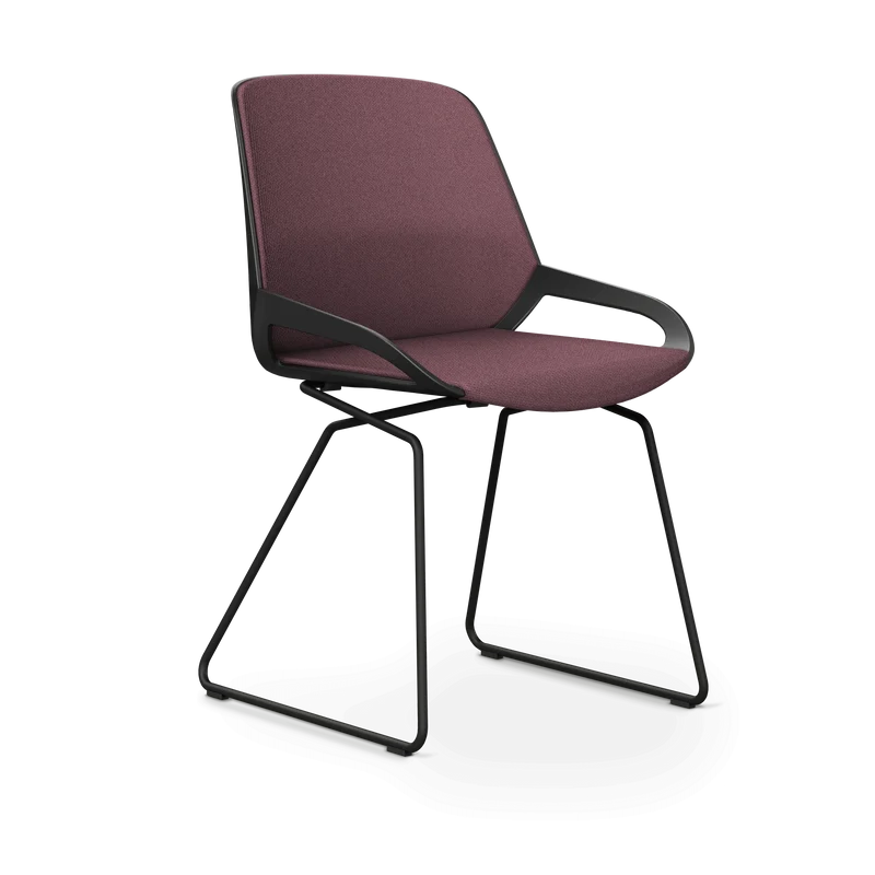 Aeris Numo Comfort Kufengestell Sitzbezug hellviolett meliert