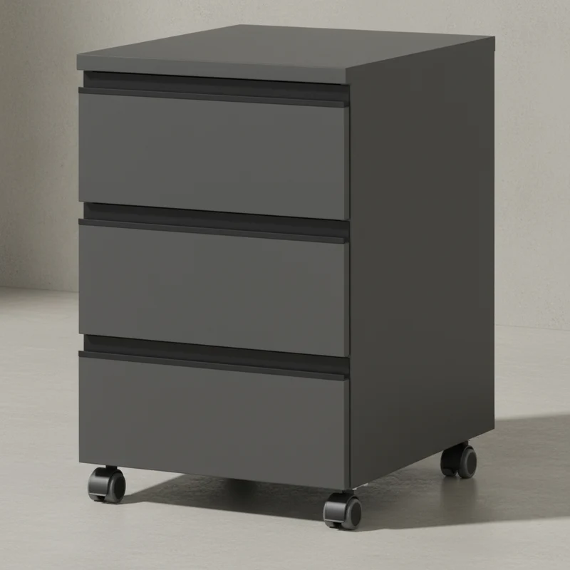 Rollcontainer 40x63 cm | Soft-Close & Mobil | Büro & Home Office