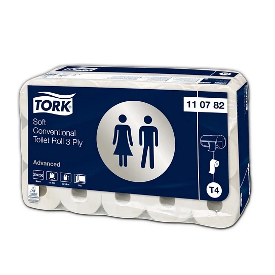 TORK Toilettenpapier T4 Premium Soft 3-lagig (72 Rollen) - Pro Rolle 0,69 € / Pro 50 Blatt 0,138 €