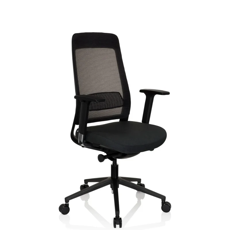 CHIARO T1 BLACK - Profi Bürostuhl