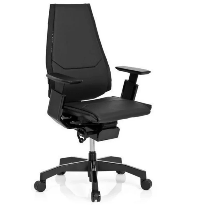 GENIDIA BLACK | Leder - High End Bürostuhl