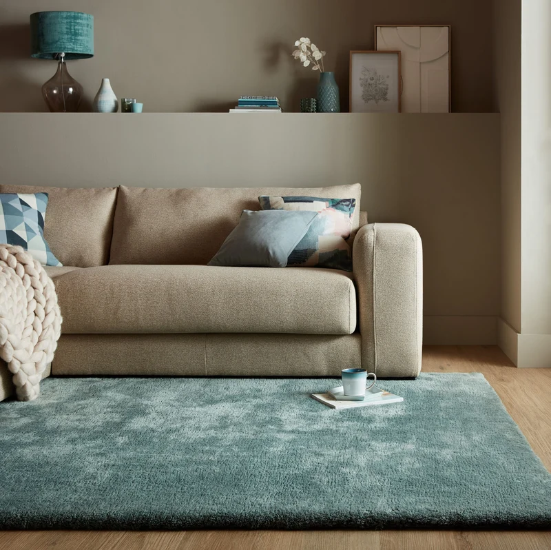 Hochflor-Teppich Kunstfell-Woll-Look · 100 % Polyester · 30 mm