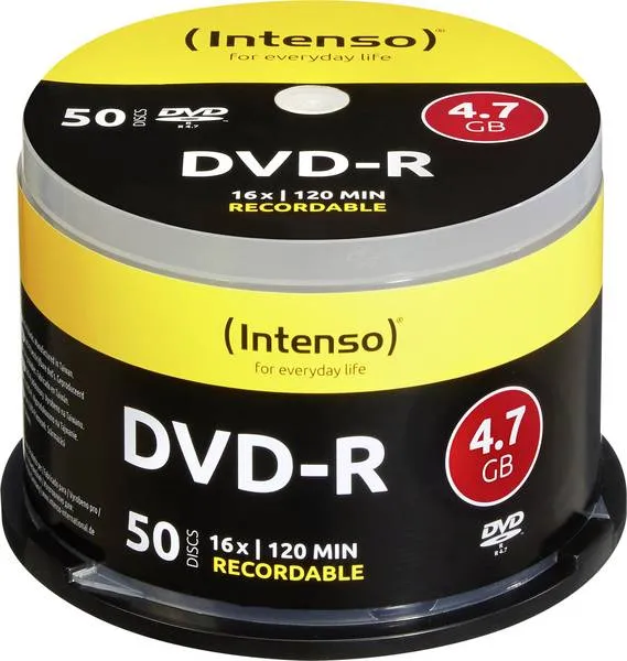 INTENSO DVD-R 4,7GB / 16x