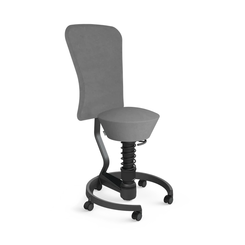 Aeris Swopper Lehne Mikrofaser Comfort grau