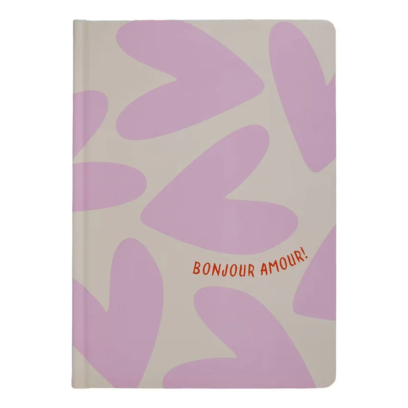 EVERYDAY Notizbuch DINA 5 Bonjour Amour!