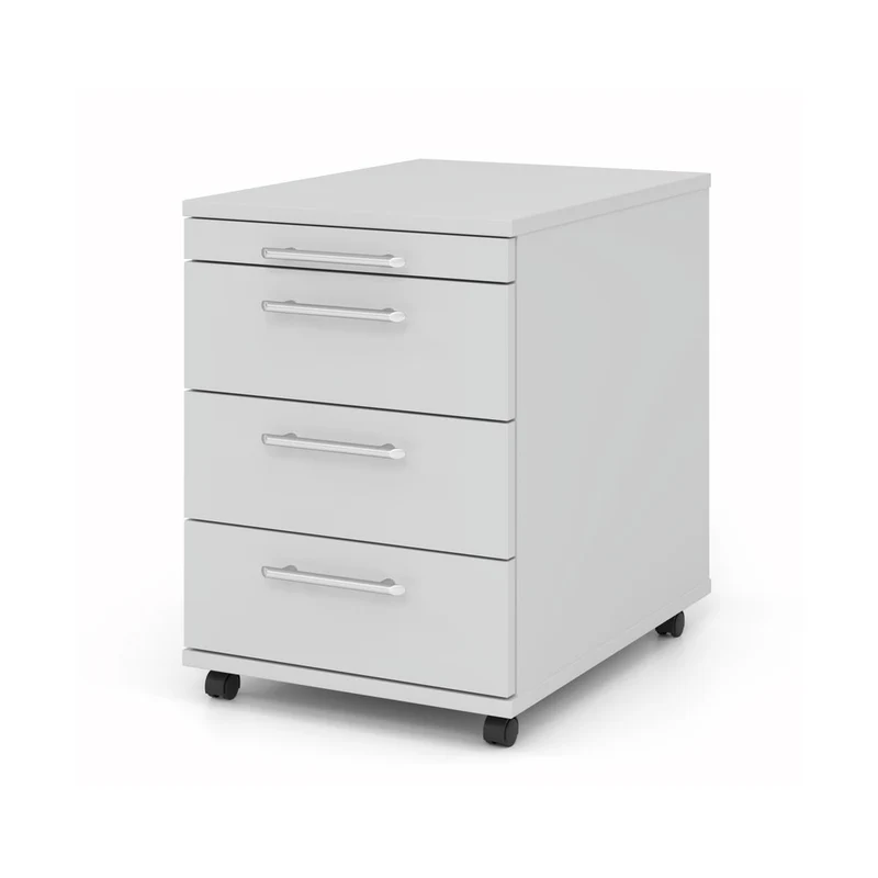 HAMMERBACHER - Rollcontainer 42,8 x 49 x 59 cm (BxTxH) - Grau