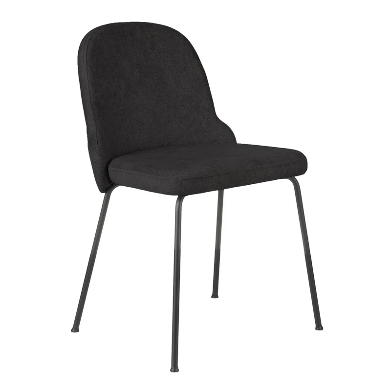 BELLA BLACK S - Vierfußstuhl