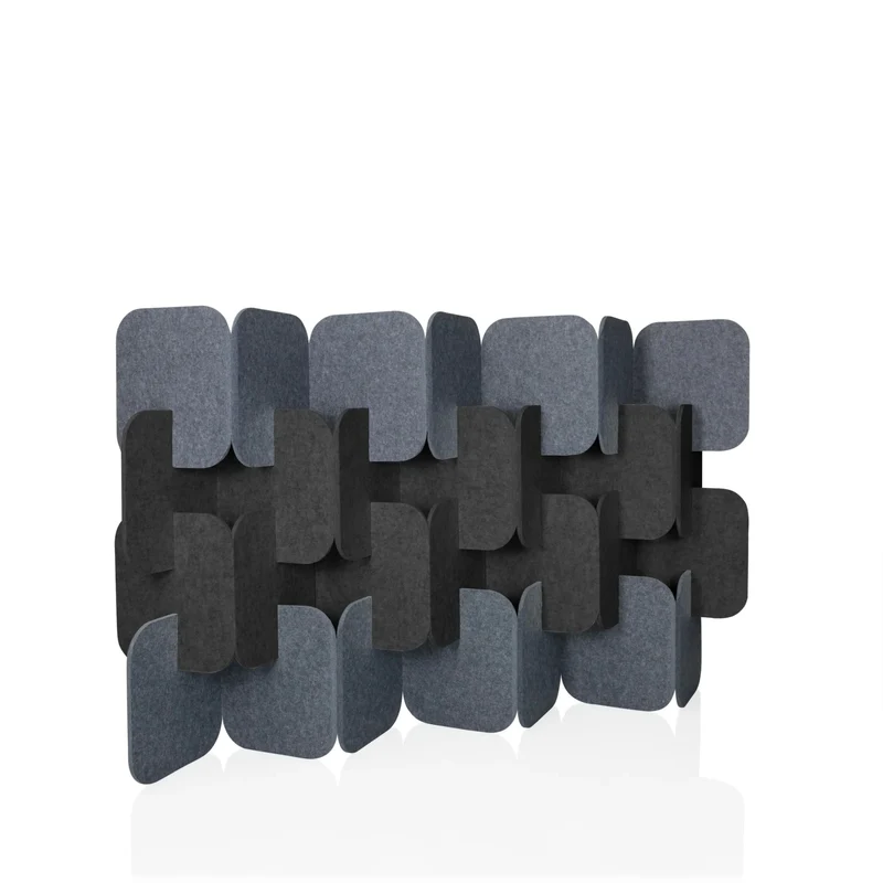 FLEXMIUT PLUG | 4-teiliges Set (H x B x T) 114 x 174 x 25 cm - Trennwand