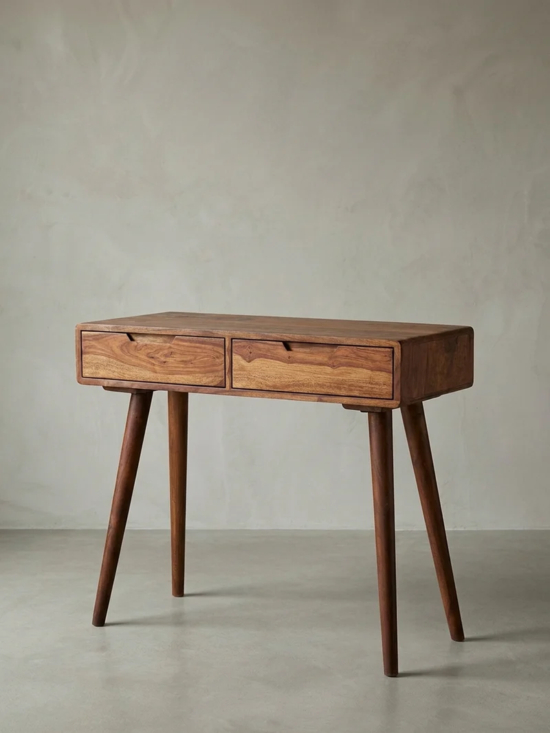 Konsolentisch – Massivholz, 90 cm, handgefertigt, Landhausstil