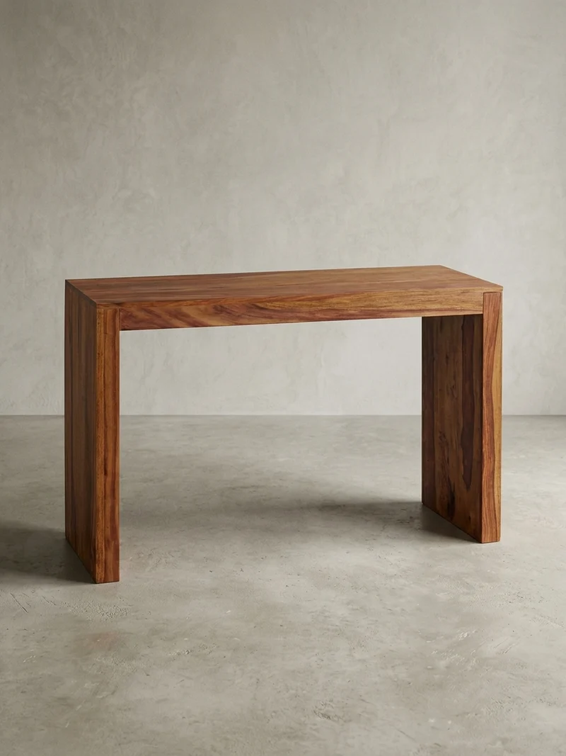 Konsolentisch – Massivholz, platzsparend, Landhausstil, stabiles Gestell