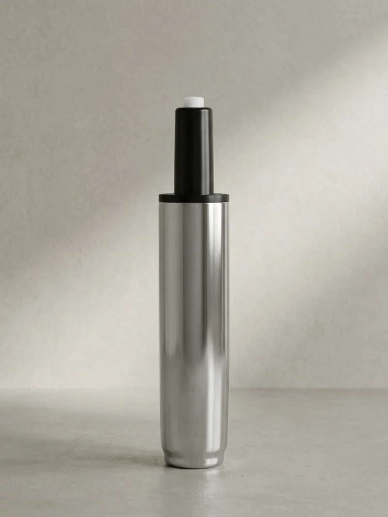 Gasdruckfeder Metall Silber 195mm/50mm Chrom