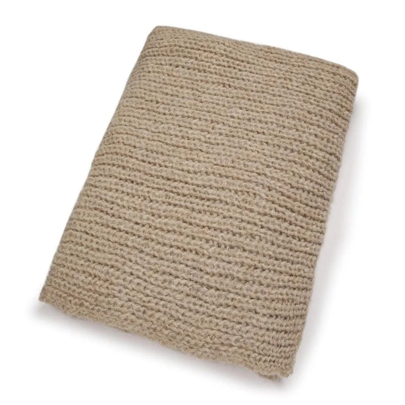 Decke LULU Handgestrickt