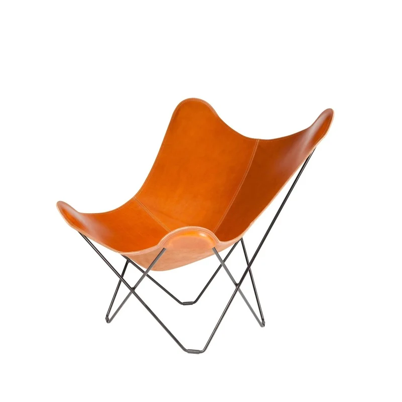 Butterfly Chair PAMPA MARIPOSA - Leder