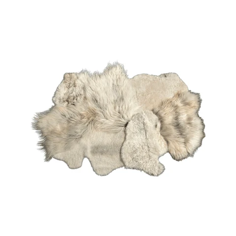 Teppich PATCHWORK Schafsfell