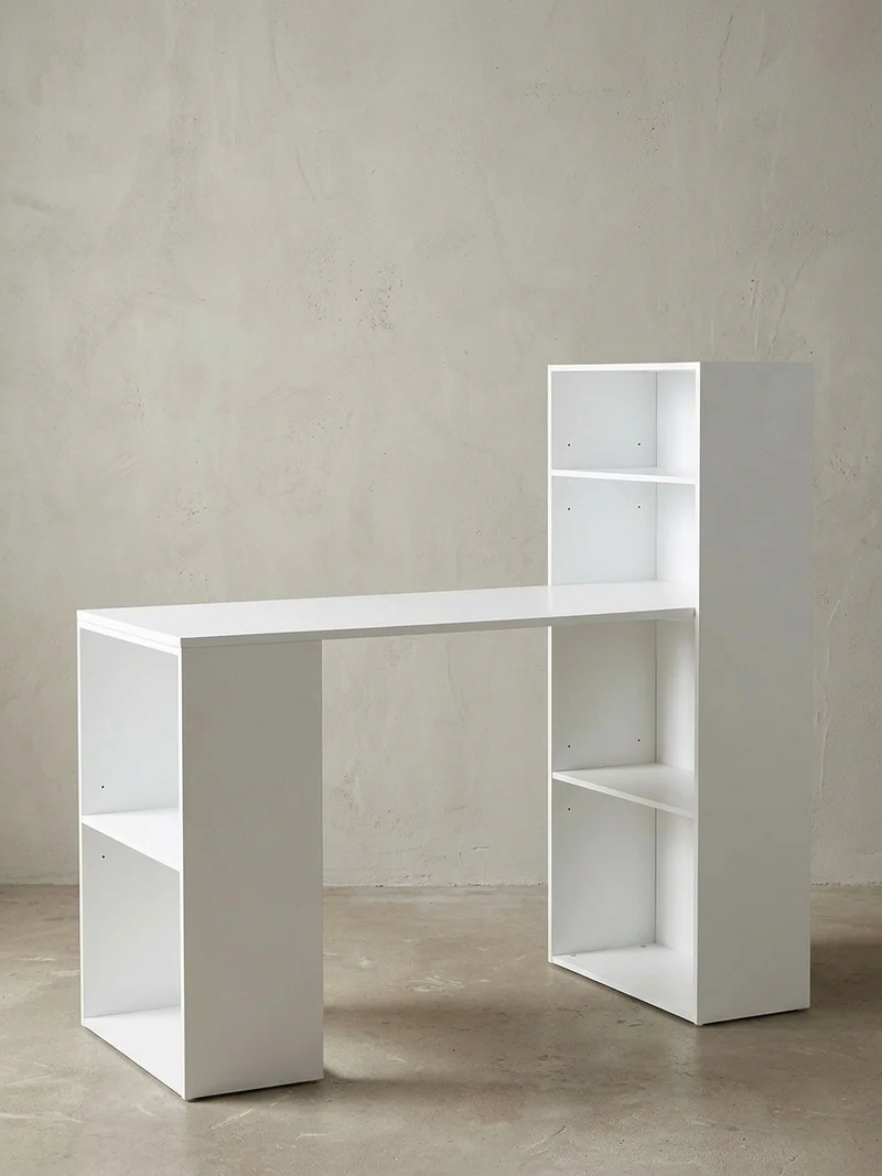 Schreibtisch mit variablem Regal