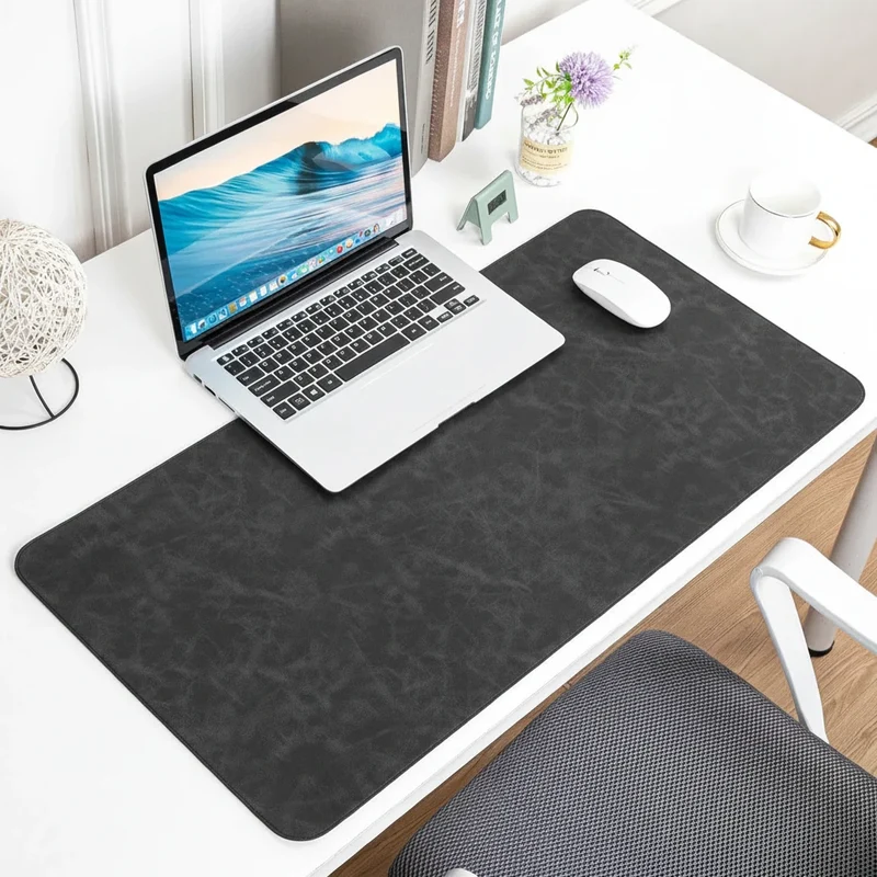 Premium Leder Schreibtischunterlage – Große Desk Mat für stilvollen Arbeitsplatz