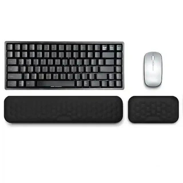 Ergonomische Handgelenkauflage – Memory Foam Set für Tastatur & Maus