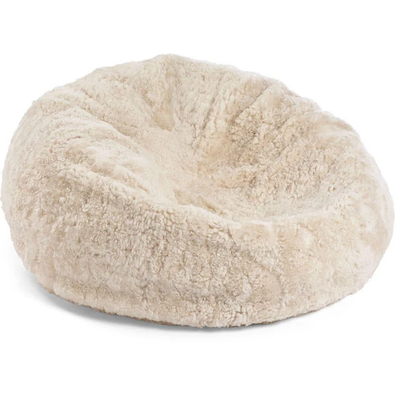 Lammfell Sitzsack Merino Wolle L