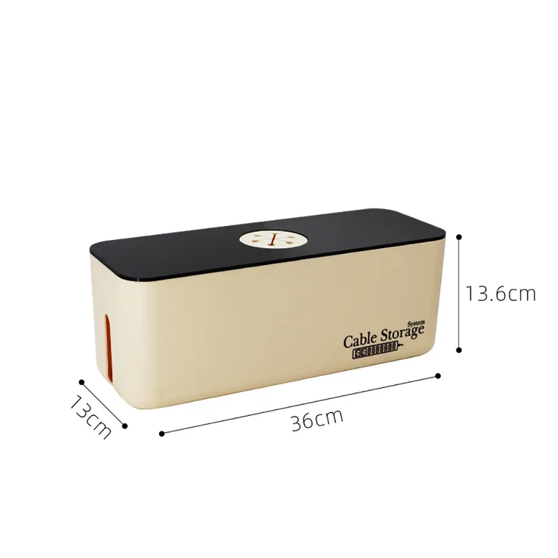 Kabelmanagement Box – Kabelbox für Steckdosenleiste & Ladegeräte