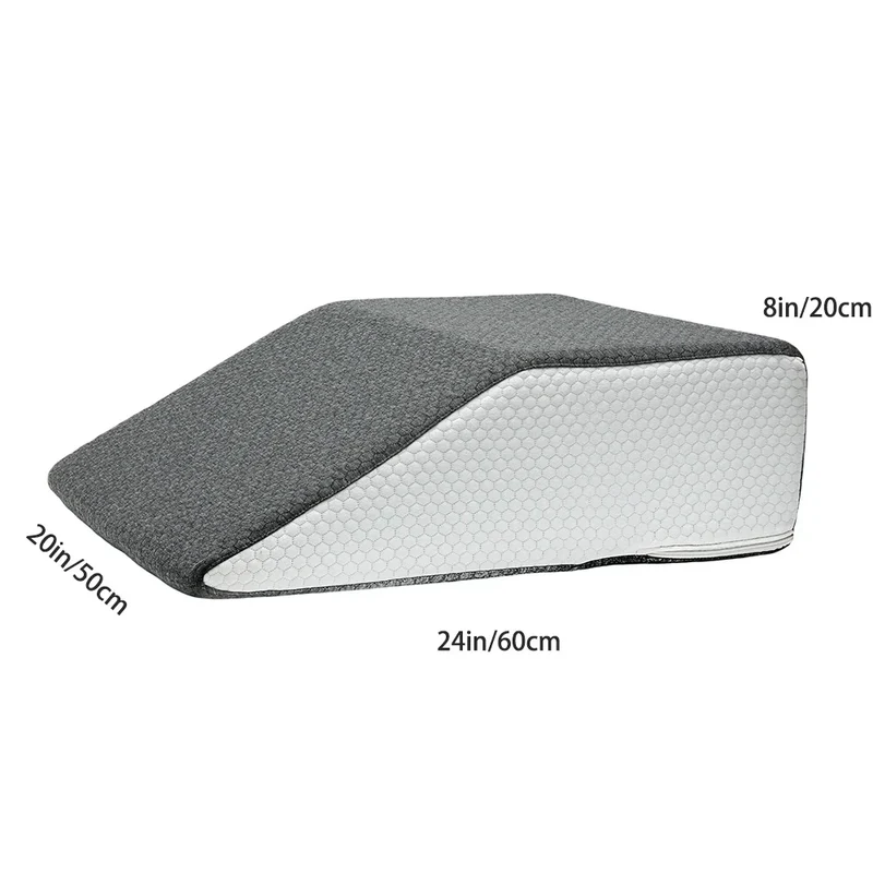 Beinhochlagerungskissen – 8 Zoll Leg Elevation Pillow mit Memory Foam