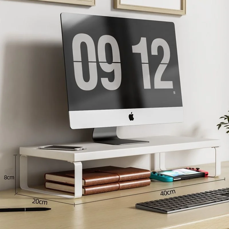 Monitorerhöhung mit Stauraum – Desktop Organizer für Homeoffice