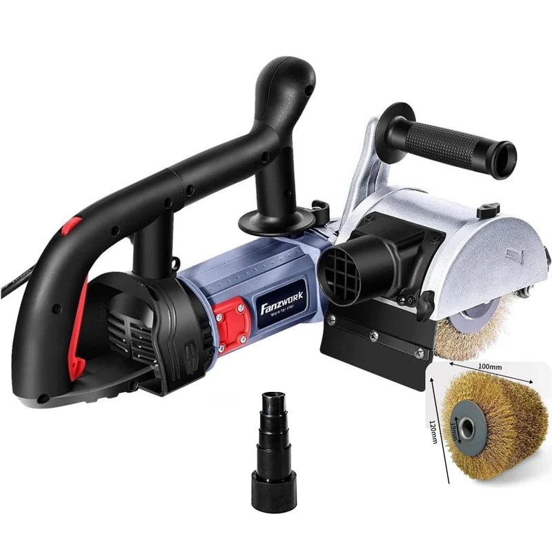 Neuwertig - 25 FANZWORK V2 1500 Watt Satiniermaschine Schleifmaschine zur Renovierung FZ-7301B