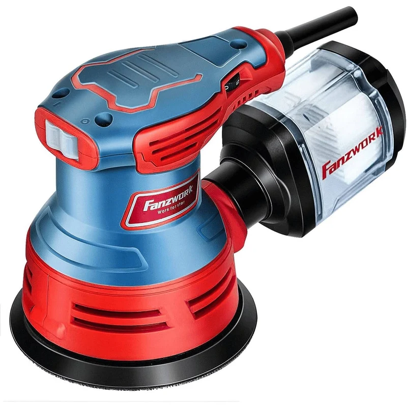 Gebraucht - 49C FANZWORK 300W Exzenterschleifer mit Staubfangbehälter staubgeschütztem Schalter