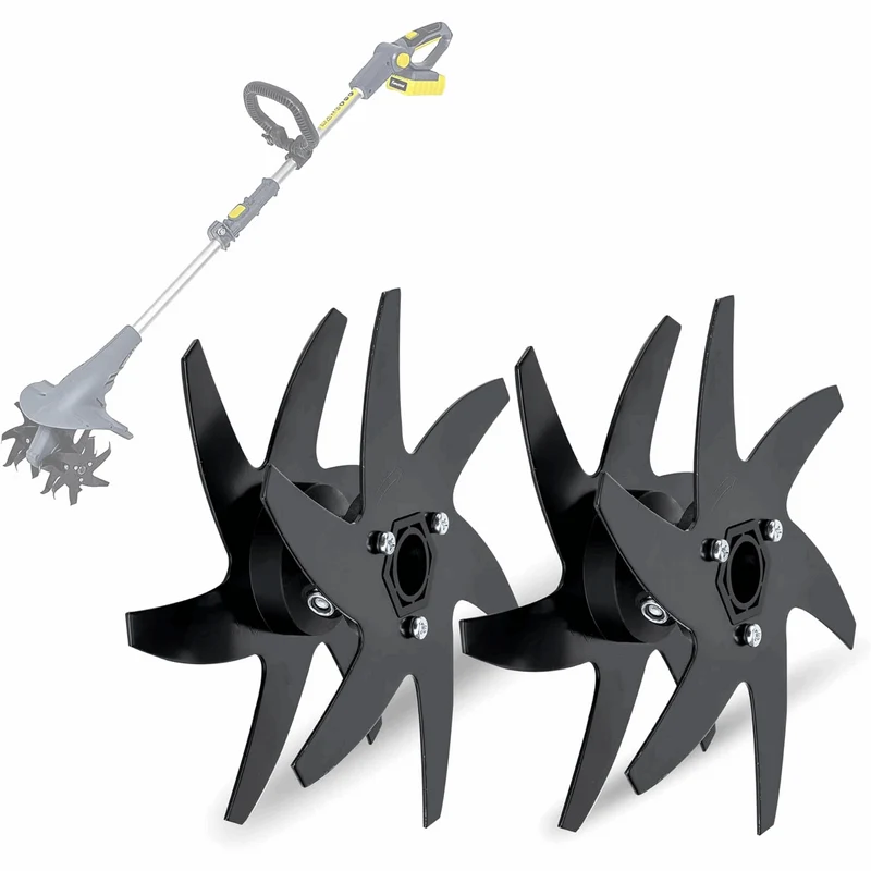 15C FANZTOOL Vertikutierer Aufsatz für Bodenhacke mit Akku, Handvertikutierer zum Lüften von Rasen und Boden, mit 20cm Arbeitsbreite