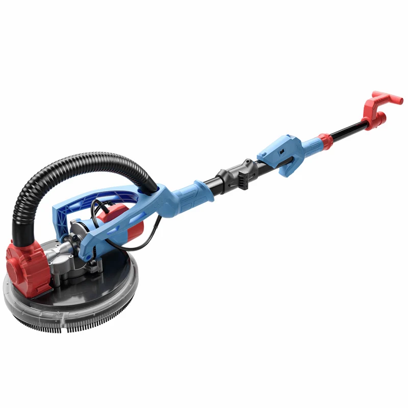 Gebraucht - FANZTOOL 750 Watt Trockenbauschleifer mit intrigiertem Staubsauger Giraffe Deckenschleifer – LED, 4kg