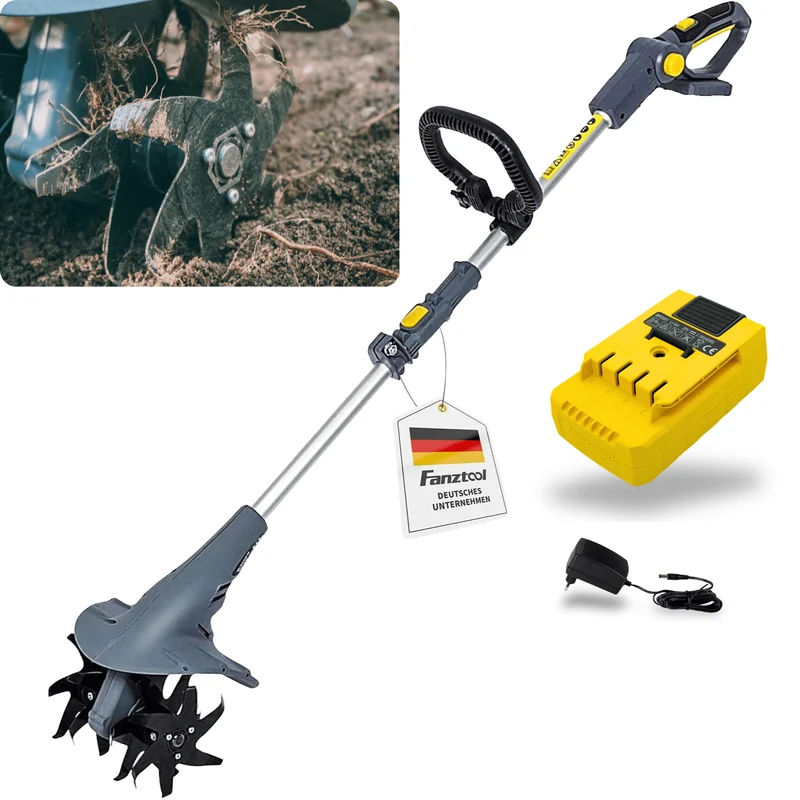 Gebraucht - FANZTOOL 20V Motorhacke Bodenhacke Gartenhacke Kultivator