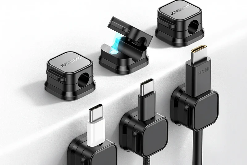 Magnetische Kabelclips
