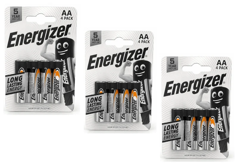 Energizer AA Batterien LR6 1,5V Alkaline Mignon Everyday Batterie