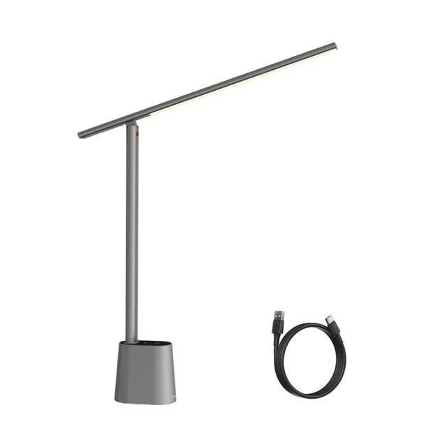 Smarte LED Schreibtischlampe, kabellos, integrierter Akku, automatische Helligkeitsanpassung