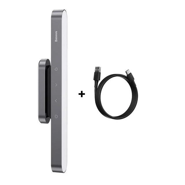 Magnetische LED Tischlampe mit Akku, wiederaufladbar, stufenlos dimmbar