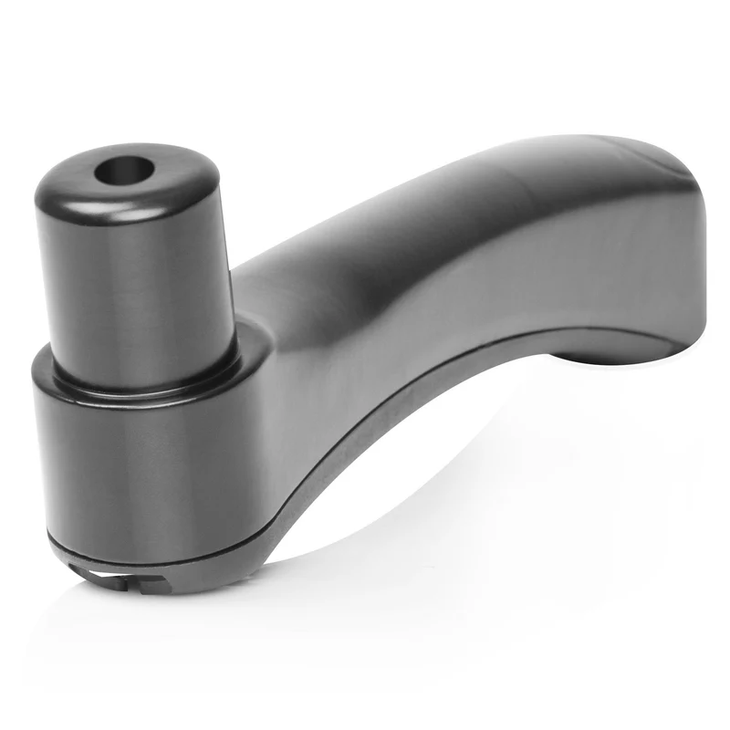 Duronic DM45/55ARM SINGLE | Zusatzarm aus Aluminium | 26cm Erweiterung | Zusätzlicher Monitorarm für Monitorhalterungen | 180° schwenkbar | Passend für DM45 und DM55 Halterungen