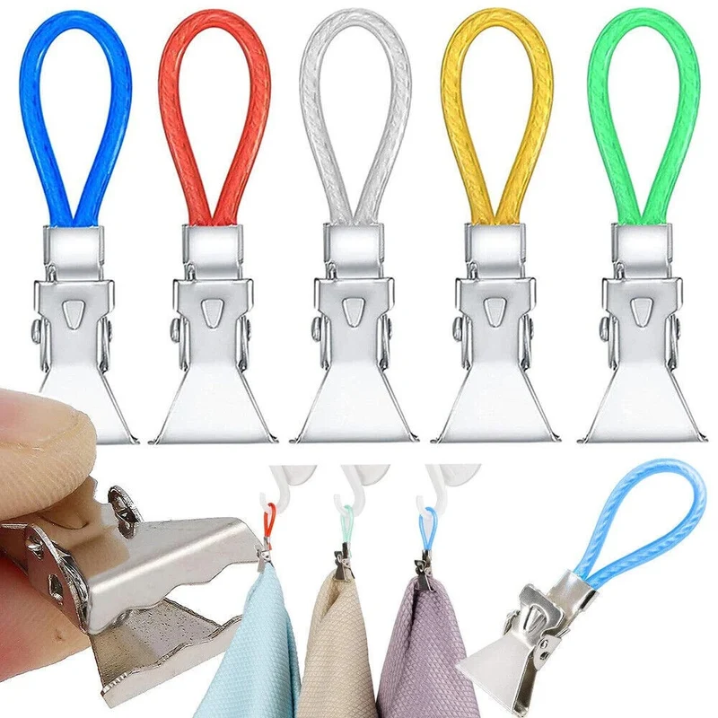 Handtuchclips 15 Stück Handtuchhalter Handtuchklammer Aufhänger Bunt Set