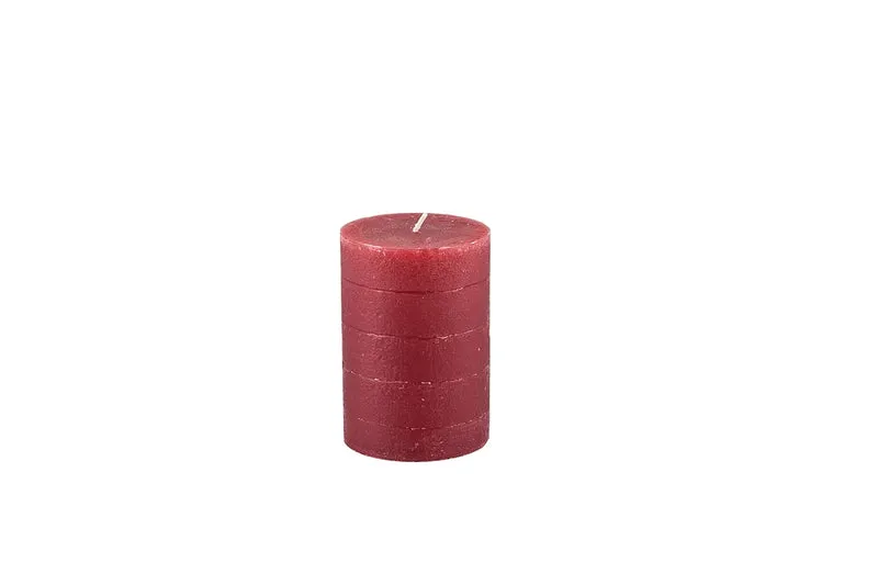 Kerze Ø10/H11 cm Burgundy