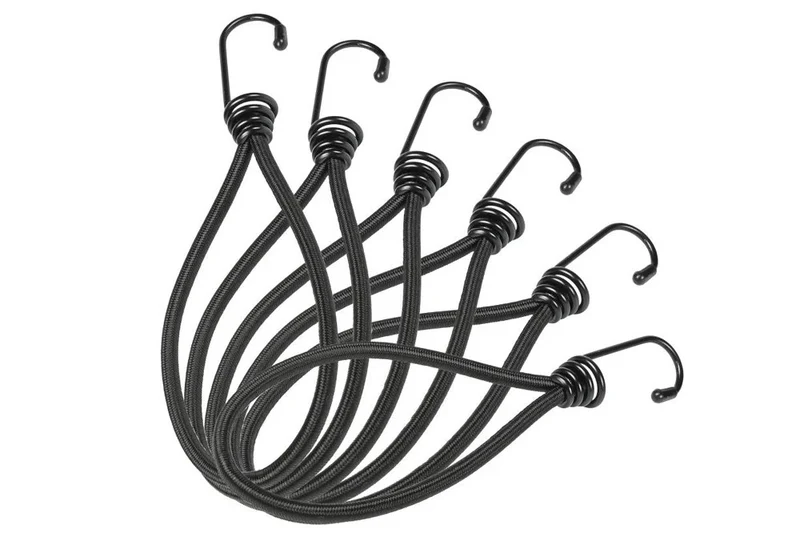Spanngummi mit Haken 6er Set Gepäckspanner Planenspanner Zurrgummi