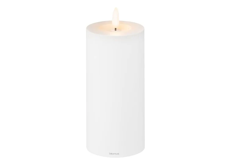 LED Kerze L Noca White