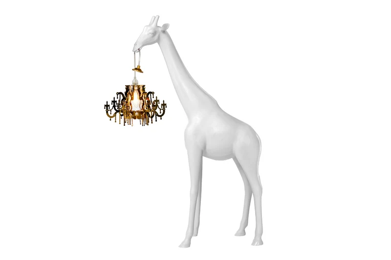Giraffe Stehleuchte XS weiß