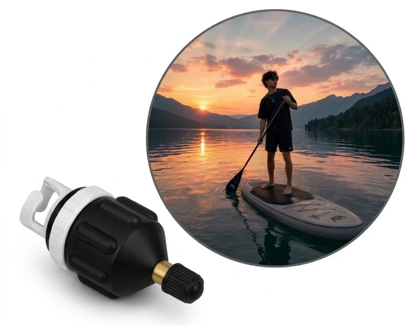 SUP Ventiladapter für Kompressor Fahrradpumpe Schlauchboot Adapter