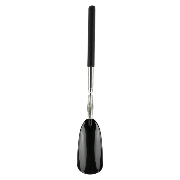 Schuhanzieher Teleskop ausziehbar 29-77cm Schuhlöffel lang Metall