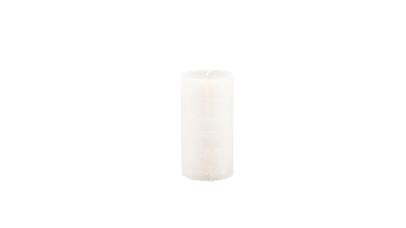 Kerze Ø7/H13,5 White