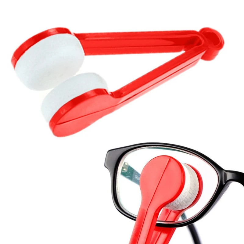 Brillenreiniger Anhänger Mikrofaser Schlüsselanhänger Brille Cleaner
